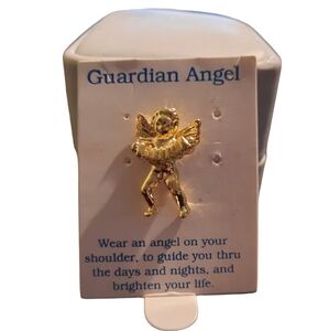 Guardian angel pin